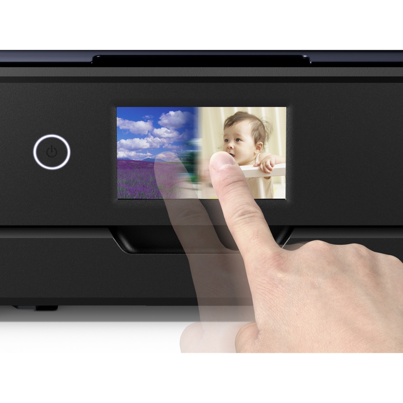 Epson Expression Photo C11CH45401 XP-970 Inkjet Printer, A4 and up to A3, Wireless, Ethernet, All-in-One, Colour, 10.9cm Touchscreen, Duplex