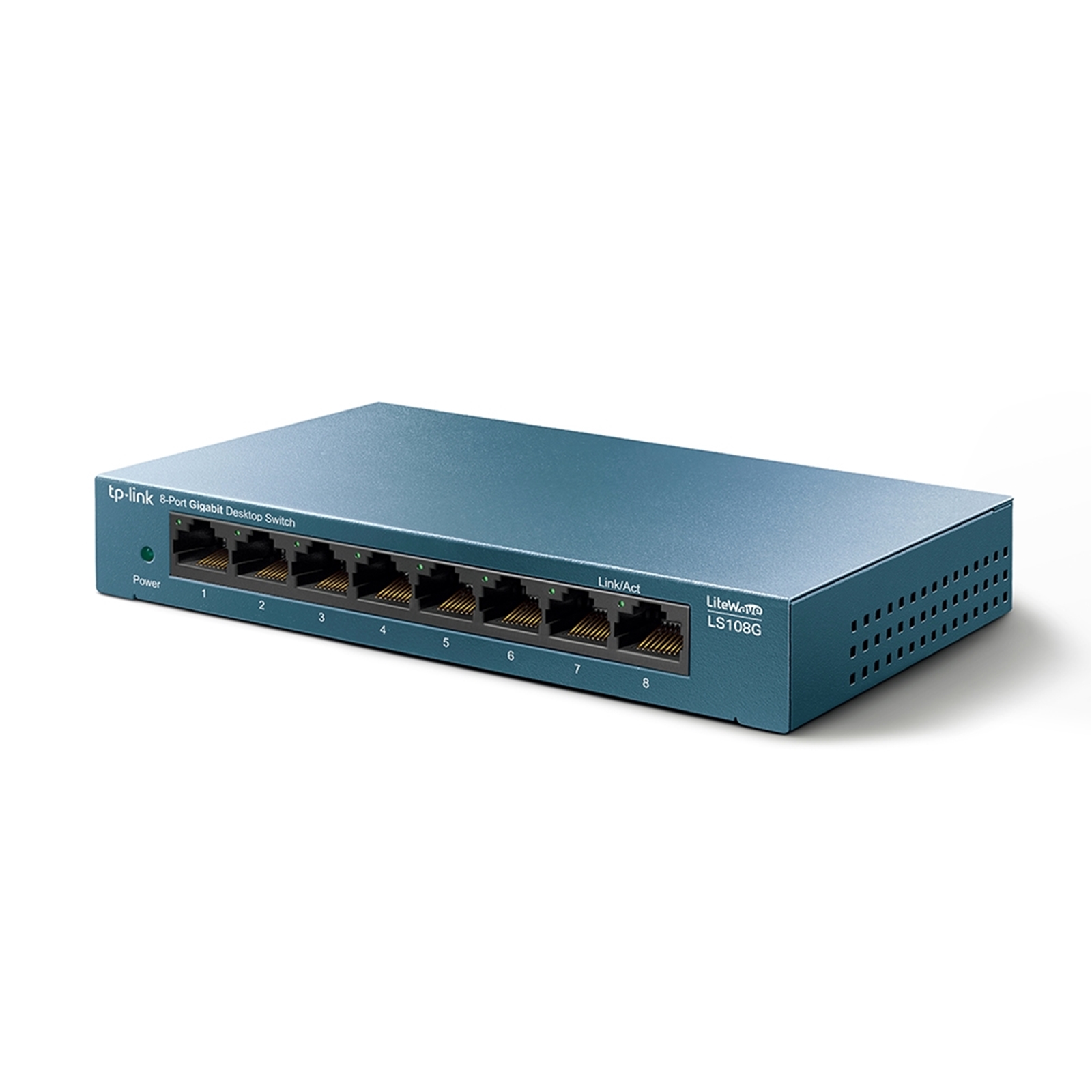 TP-Link LiteWave LS108G 8-Port 10/100/1000Mbps Desktop Network Switch