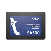 Netac SA500 (NT01SA500-256-S3X) 256GB 2.5 Inch SSD, Sata 3 Interface, Read 520MB/s, Write 450MB/s, 3 Year Warranty